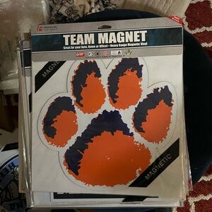 Clemson University car magnet